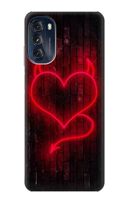 S3682 Devil Heart Case For Motorola Moto G (2022)