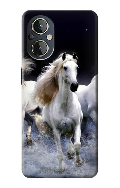 S0246 White Horse Case For OnePlus Nord N20 5G