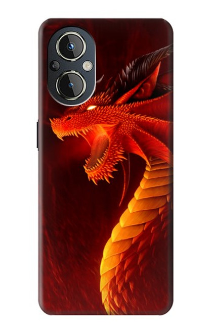 S0526 Red Dragon Case For OnePlus Nord N20 5G