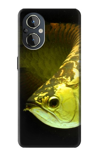 S1021 Gold Arowana Fish Case For OnePlus Nord N20 5G