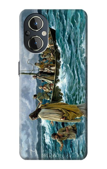 S1722 Jesus Walk on The Sea Case For OnePlus Nord N20 5G