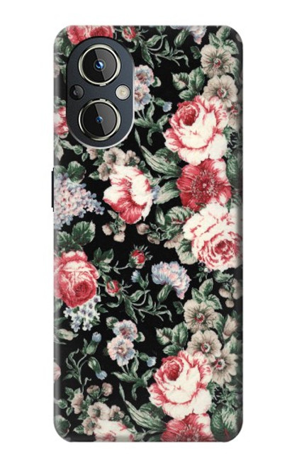S2727 Vintage Rose Pattern Case For OnePlus Nord N20 5G
