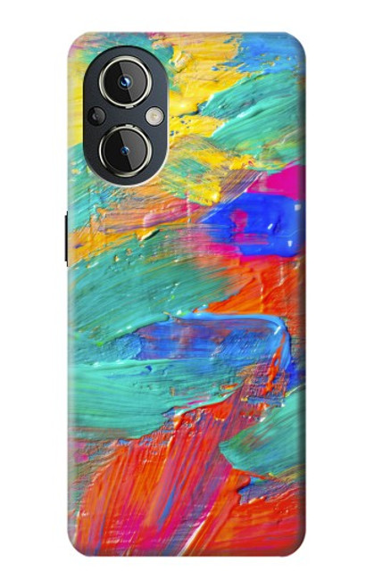 S2942 Brush Stroke Painting Case For OnePlus Nord N20 5G