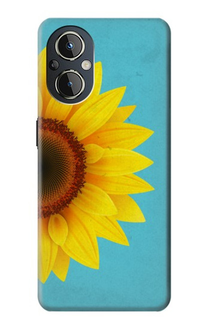S3039 Vintage Sunflower Blue Case For OnePlus Nord N20 5G