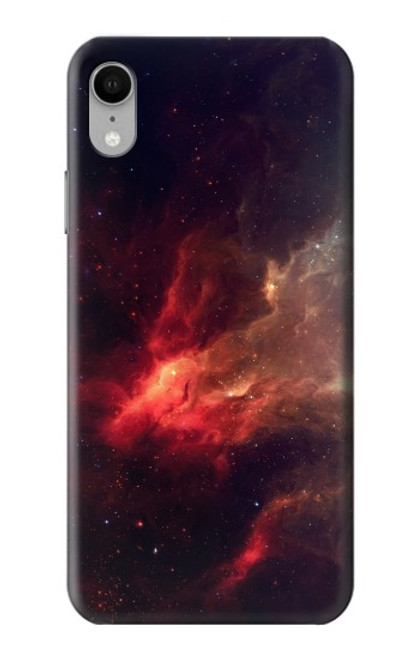 S3897 Red Nebula Space Case For iPhone XR