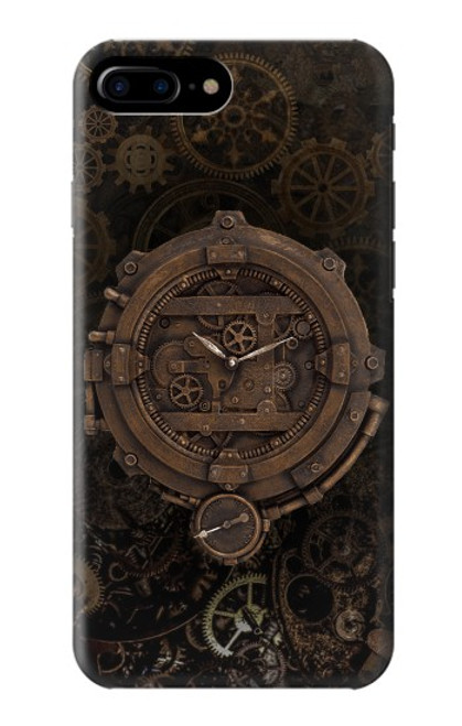 S3902 Steampunk Clock Gear Case For iPhone 7 Plus, iPhone 8 Plus