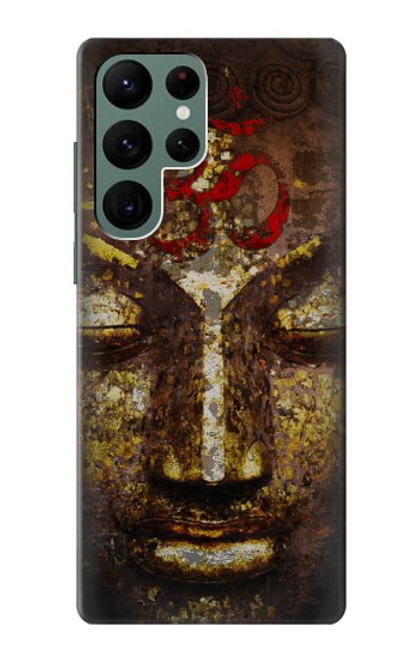 S3874 Buddha Face Ohm Symbol Case For Samsung Galaxy S22 Ultra