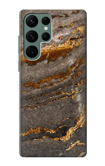 S3886 Gray Marble Rock Case For Samsung Galaxy S22 Ultra