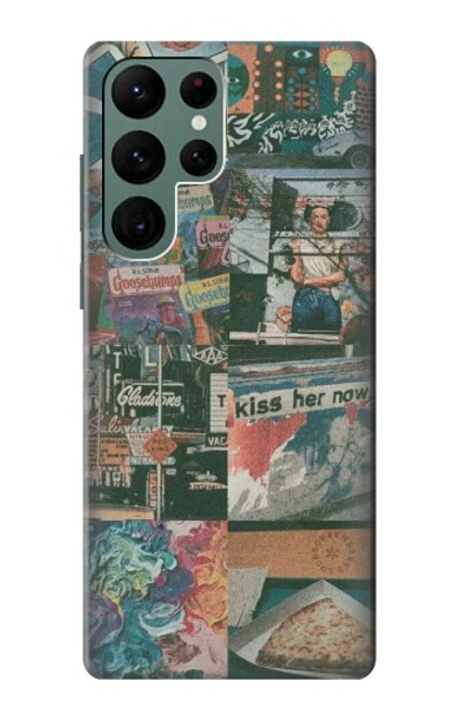 S3909 Vintage Poster Case For Samsung Galaxy S22 Ultra