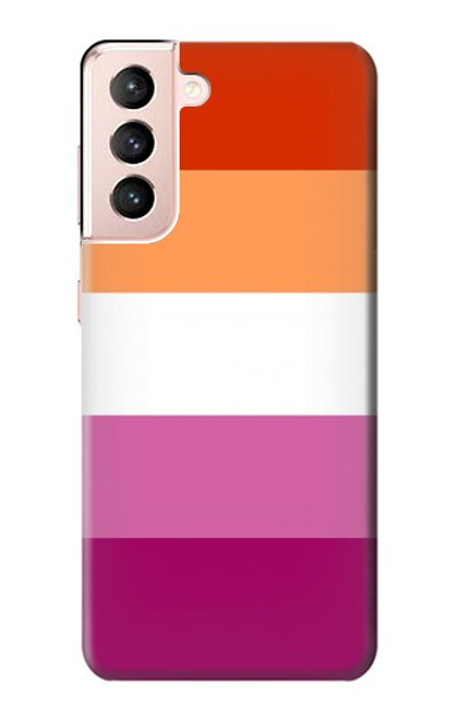 S3887 Lesbian Pride Flag Case For Samsung Galaxy S21 5G