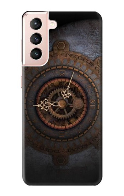 S3908 Vintage Clock Case For Samsung Galaxy S21 5G