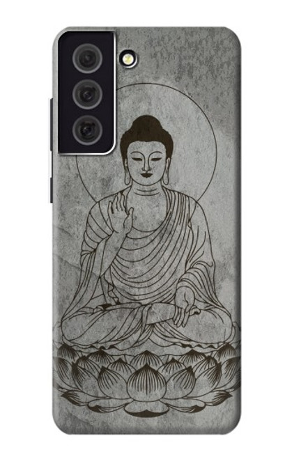 S3873 Buddha Line Art Case For Samsung Galaxy S21 FE 5G