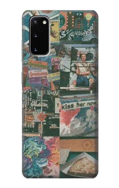 S3909 Vintage Poster Case For Samsung Galaxy S20