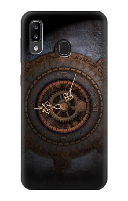 S3908 Vintage Clock Case For Samsung Galaxy A20, Galaxy A30