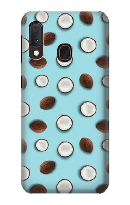 S3860 Coconut Dot Pattern Case For Samsung Galaxy A20e