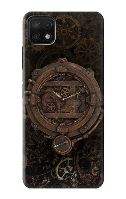 S3902 Steampunk Clock Gear Case For Samsung Galaxy A22 5G