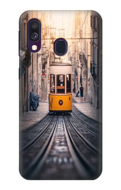 S3867 Trams in Lisbon Case For Samsung Galaxy A40