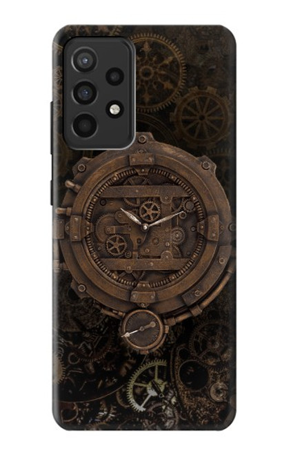 S3902 Steampunk Clock Gear Case For Samsung Galaxy A52, Galaxy A52 5G