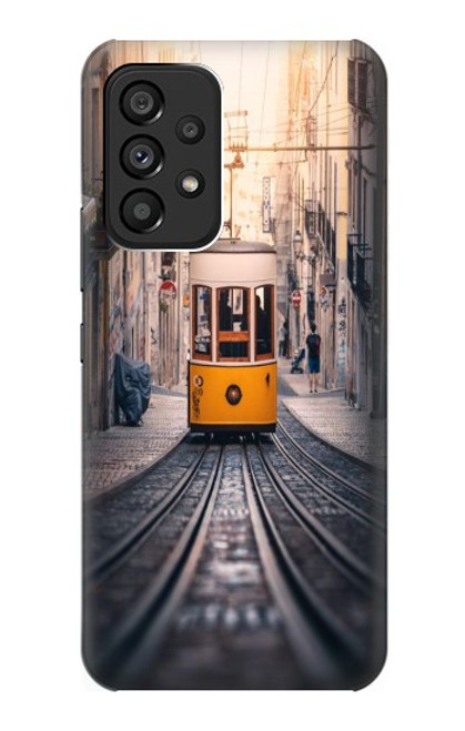 S3867 Trams in Lisbon Case For Samsung Galaxy A53 5G