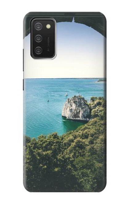 S3865 Europe Duino Beach Italy Case For Samsung Galaxy A03S