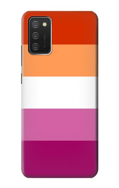 S3887 Lesbian Pride Flag Case For Samsung Galaxy A03S