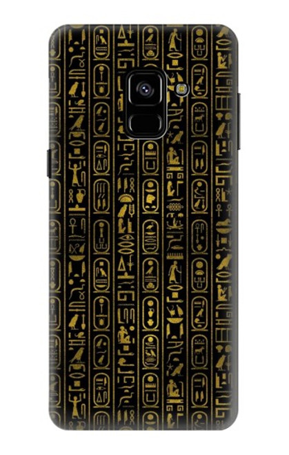 S3869 Ancient Egyptian Hieroglyphic Case For Samsung Galaxy A8 (2018)