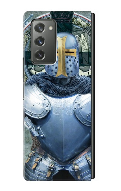 S3864 Medieval Templar Heavy Armor Knight Case For Samsung Galaxy Z Fold2 5G