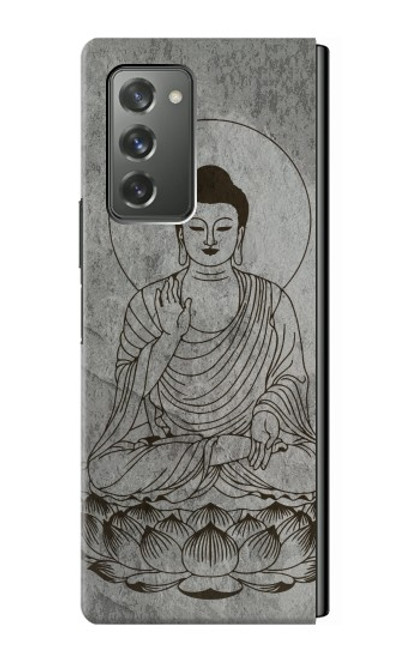 S3873 Buddha Line Art Case For Samsung Galaxy Z Fold2 5G