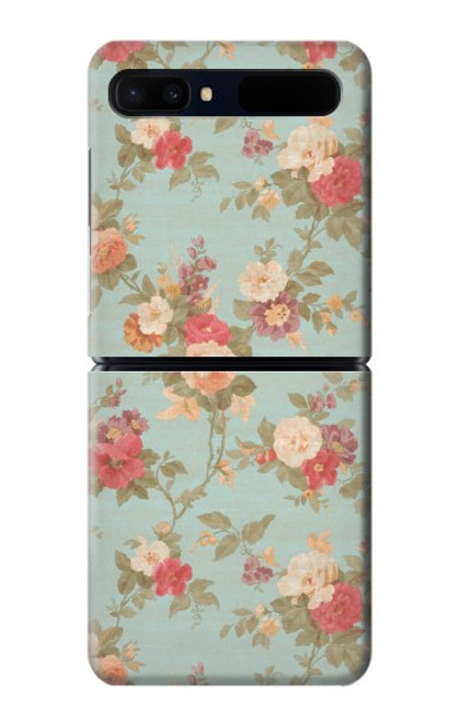 S3910 Vintage Rose Case For Samsung Galaxy Z Flip 5G