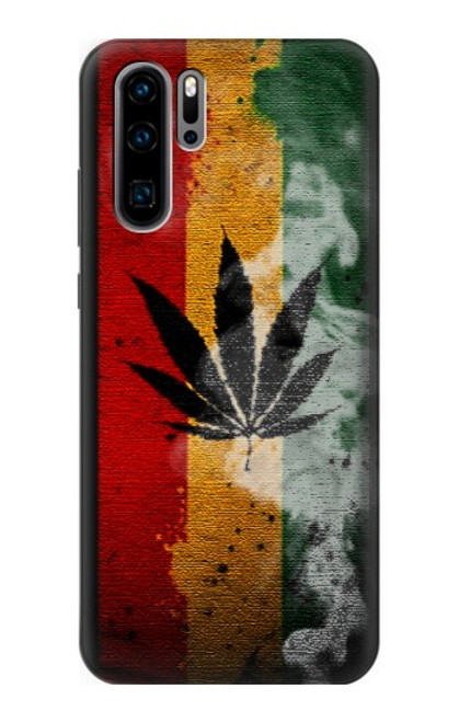 S3890 Reggae Rasta Flag Smoke Case For Huawei P30 Pro