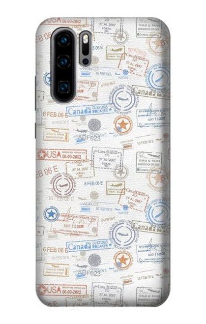 S3903 Travel Stamps Case For Huawei P30 Pro