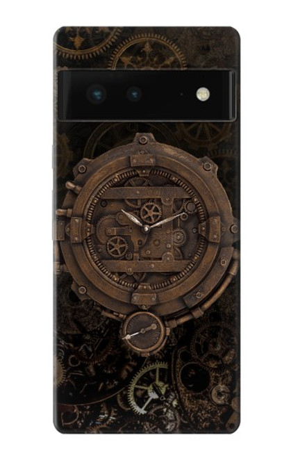 S3902 Steampunk Clock Gear Case For Google Pixel 6