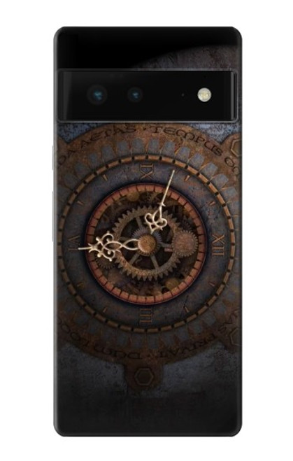 S3908 Vintage Clock Case For Google Pixel 6