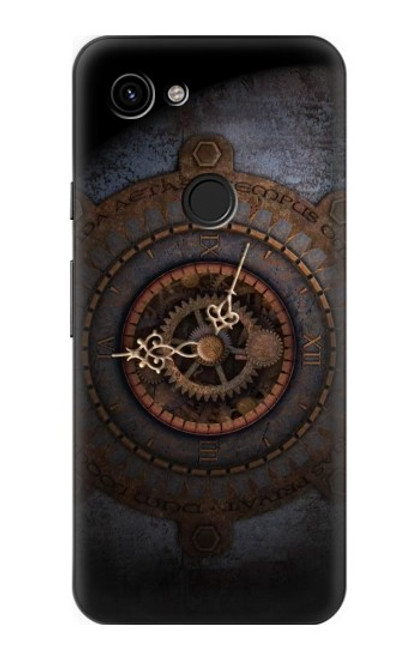 S3908 Vintage Clock Case For Google Pixel 3a