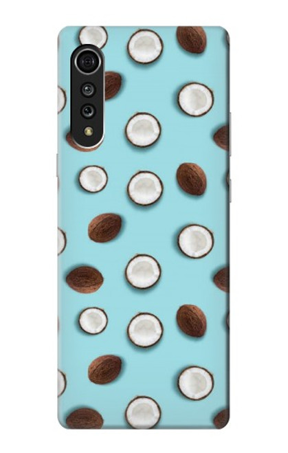 S3860 Coconut Dot Pattern Case For LG Velvet