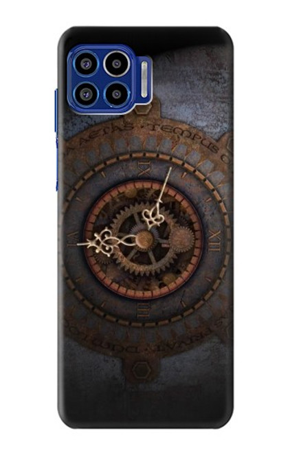 S3908 Vintage Clock Case For Motorola One 5G