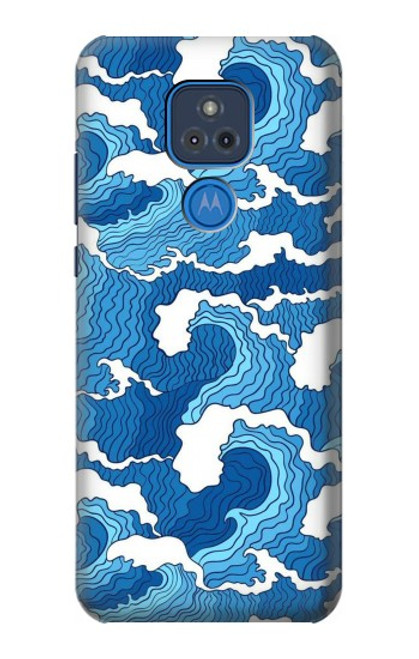 S3901 Aesthetic Storm Ocean Waves Case For Motorola Moto G Play (2021)