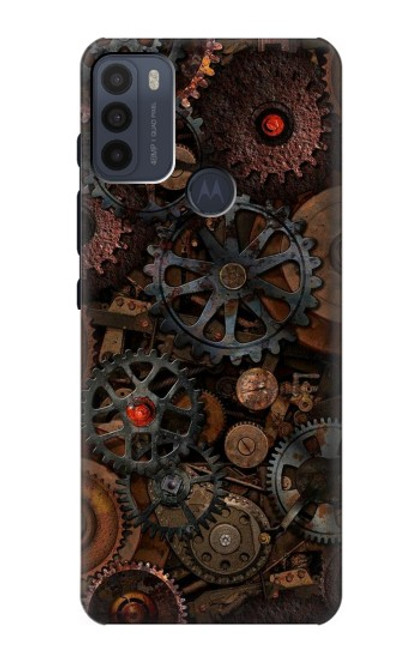 S3884 Steampunk Mechanical Gears Case For Motorola Moto G50