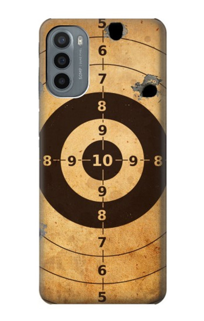 S3894 Paper Gun Shooting Target Case For Motorola Moto G31
