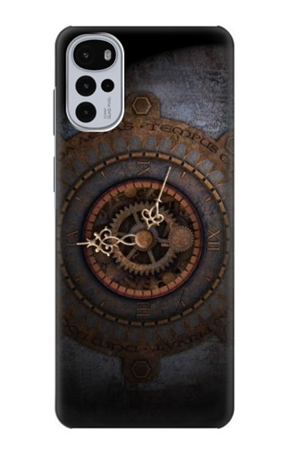 S3908 Vintage Clock Case For Motorola Moto G22