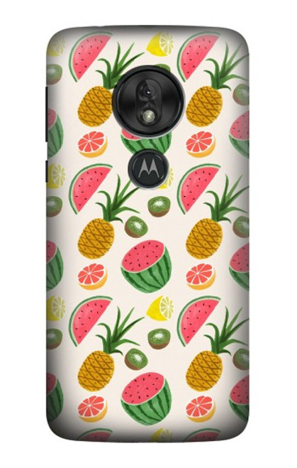 S3883 Fruit Pattern Case For Motorola Moto G7 Power