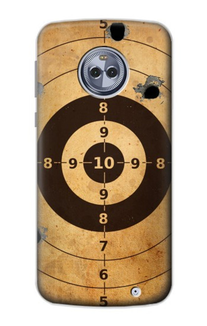 S3894 Paper Gun Shooting Target Case For Motorola Moto X4