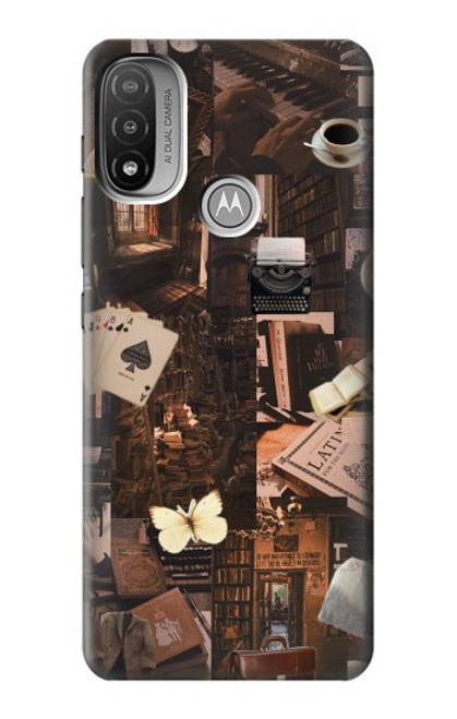 S3877 Dark Academia Case For Motorola Moto E20,E30,E40