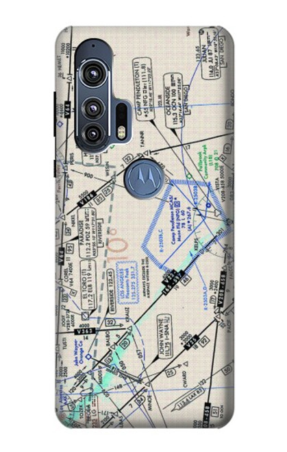 S3882 Flying Enroute Chart Case For Motorola Edge+