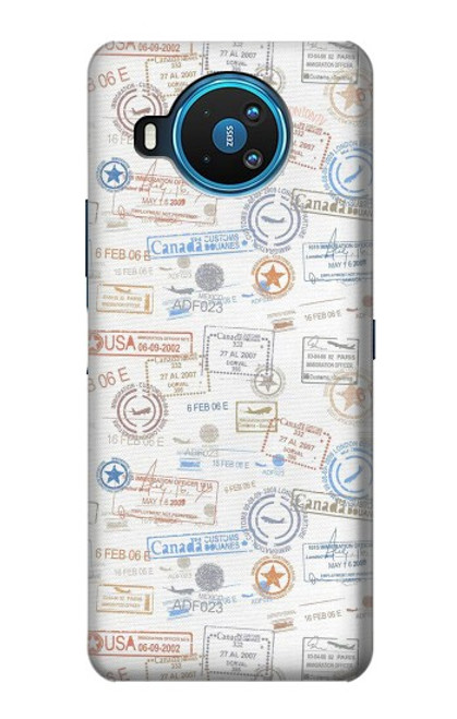 S3903 Travel Stamps Case For Nokia 8.3 5G