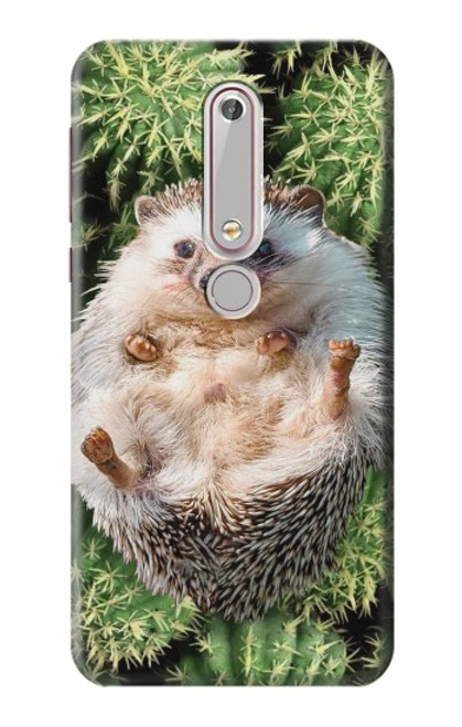 S3863 Pygmy Hedgehog Dwarf Hedgehog Paint Case For Nokia 6.1, Nokia 6 2018