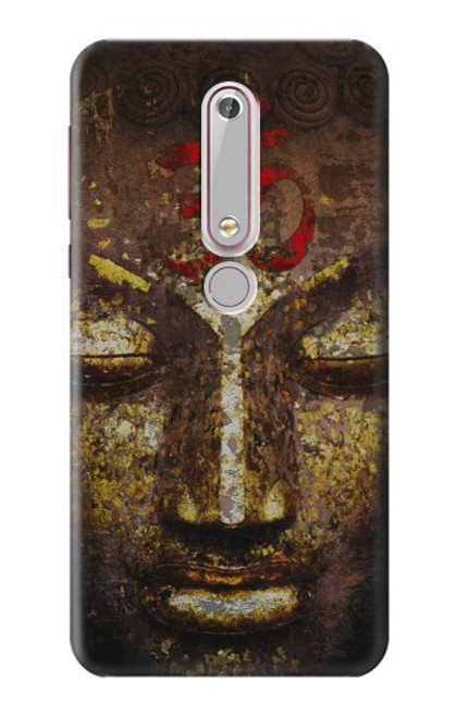 S3874 Buddha Face Ohm Symbol Case For Nokia 6.1, Nokia 6 2018