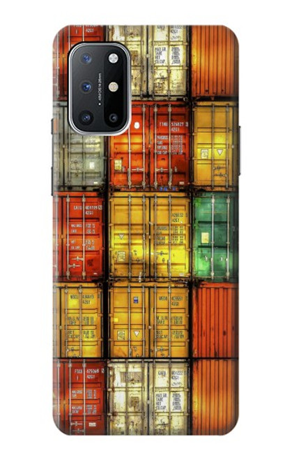 S3861 Colorful Container Block Case For OnePlus 8T