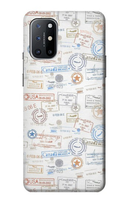 S3903 Travel Stamps Case For OnePlus 8T