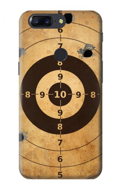 S3894 Paper Gun Shooting Target Case For OnePlus 5T